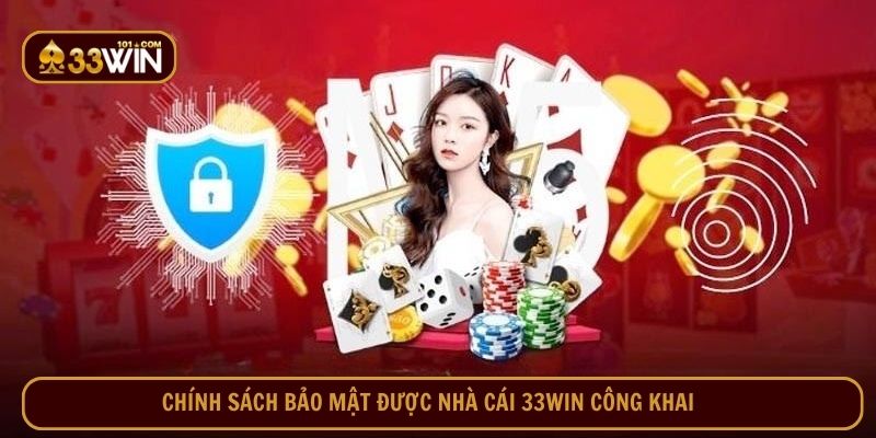 Chính sách bảo mật được nhà cái 33WIN công khai